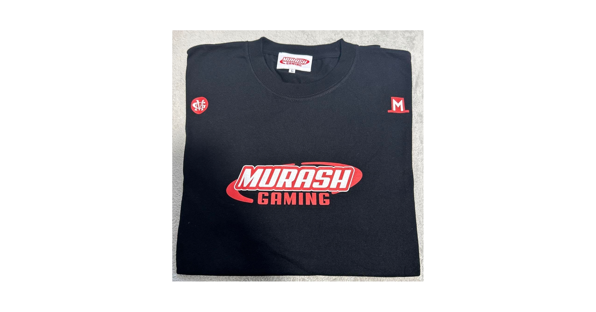 ムラッシュゲーミング 加藤純一 Tシャツ ムラッシュゲーミング Tシャツ ブラックXLサイズ 加藤純一